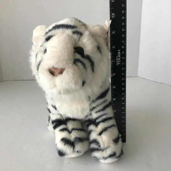 NWT 1991 Vintage Gund Stuffed White Tiger Cub Kipling Plush Toy Classic - Picture 2 of 12